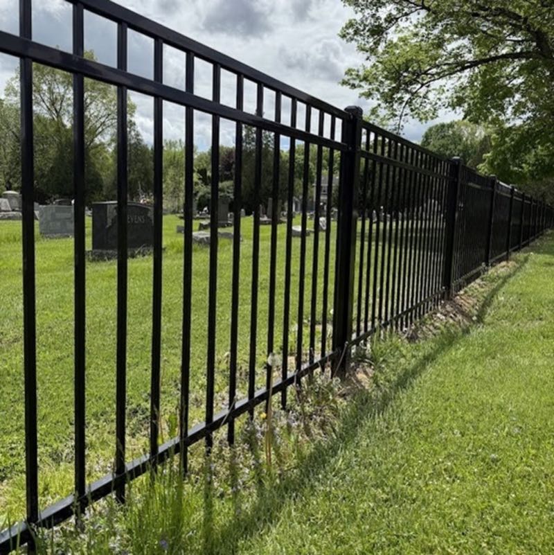 Iron Fence near Glenn Heights